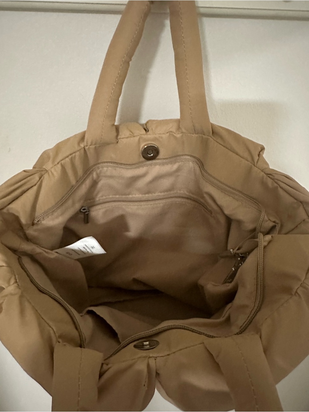 The Oh Kind - The Beige Puff Bag View 5
